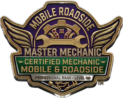 MechanicRank Master Mechanic badge, Mobile and Roadside, EV and Hybrid